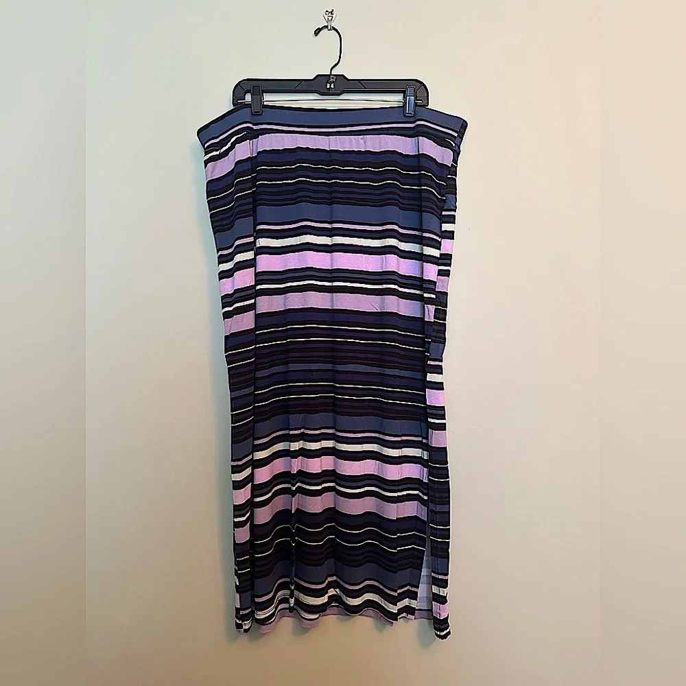 EUC Liz Claiborne striped maxi skirt. - Picture 1 of 1